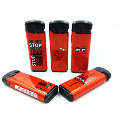 Torcia Dongyi Electric Windproof lighter con ISO9994 Dy-F008 Alta vendita 6.8*2.78*1.3CM