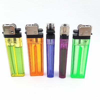 Fumatore Disposable Flint Lighter Dy-F6 Modello Cappuccio Esagonale con Opzione OEM
