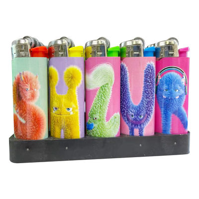 OEM Disposable Rechargeable Lighter Stone Flameless Lighter Stone Flint Lighter Dy-098