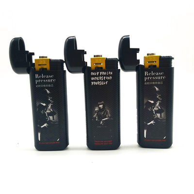 Jet Fame accenditore a gas monouso in plastica Modello NO. DY-F008 Flip 6.8*2.78*1.3 cm