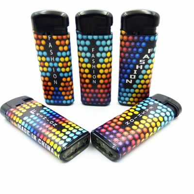 Dongyi EUR Classic Style Flip Windproof Gas Lighter Dy-F008 con richiesta personalizzata
