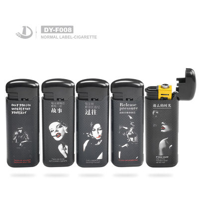 2022 Fabbricazione di accendini con graffiti su etichette normali e dimensioni 6.8*2.78*1.3CM