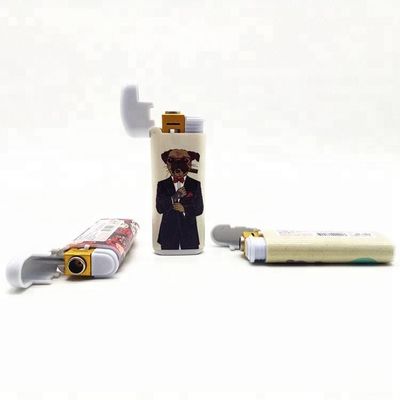 Modello N.O. DY-F008 Accenditore a copertura di raffreddamento personalizzato a prova di vento accenditore elettrico per sigarette