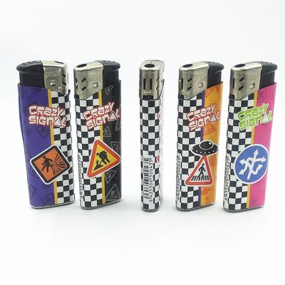 Segnale personalizzato accendini elettronici a gas ricaricabili Dy-026 campioni US 0.01/pezzo