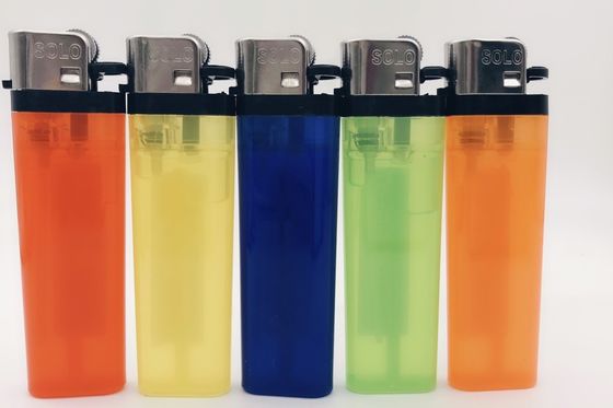 Importare accendino monouso a gas a pietra con N.W/G.W 16/17 kg e logo del cliente