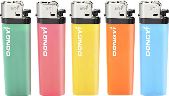 OEM promozione di plastica elettronica monouso gas bulk lighter con certificato EN13869