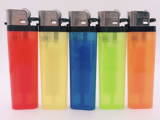 Accendino di pietra trasparente di plastica usa e getta Il prodotto di un produttore cinese di accendini