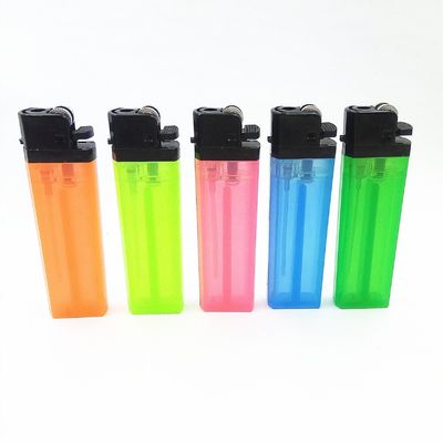 Fumatore Disposable Flint Lighter Dy-F6 Modello Cappuccio Esagonale con Opzione OEM