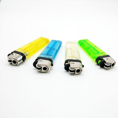 Cigarette Disposable Transparent Flint Lighter Modello NO. DY-60 Esemplari US 20/Piece