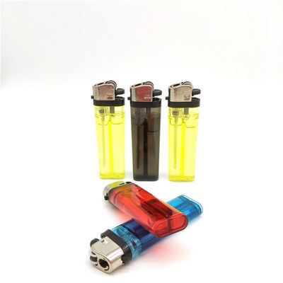 Cigarette Disposable Transparent Flint Lighter Modello NO. DY-60 Esemplari US 20/Piece