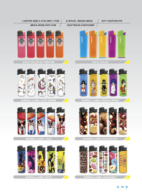 EUR Standard Flint Gas Lighter DY-077 Modello NO. US 0.01/Piece 1 Piece Min.Order Request Sample