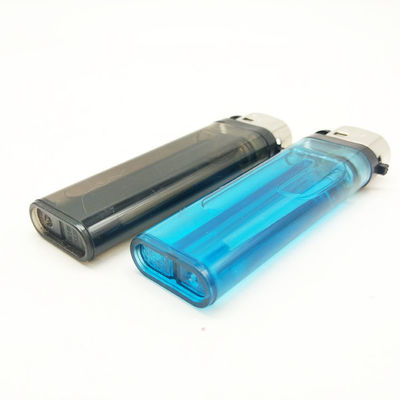 Accendino in plastica di pietra pietra ricaricabile per il fumo di sigarette 77 mm/80 mm