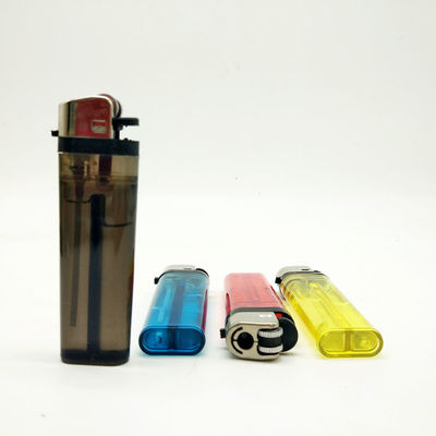 Accendino in plastica di pietra pietra ricaricabile per il fumo di sigarette 77 mm/80 mm