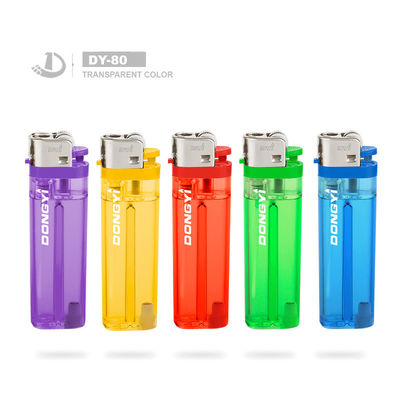 Beautiful Design Flame Disposable Flint Stone Smoking Gas Lighter per il mercato europeo