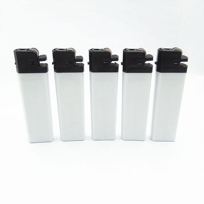 Personalizzazione Dongyi popolare di plastica di pietra ruota accenditore di sigarette a gas con lunghezza 80 mm