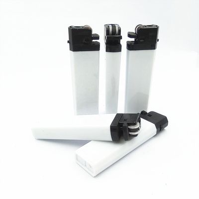 Personalizzazione Dongyi popolare di plastica di pietra ruota accenditore di sigarette a gas con lunghezza 80 mm
