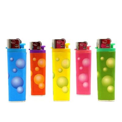 7.7*2.37*1.2 CM Flint Wheel Cigarette Lighter con funzionalità elettronica