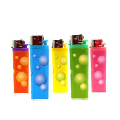 7.7*2.37*1.2 CM Flint Wheel Cigarette Lighter con funzionalità elettronica