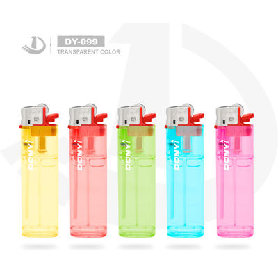 Accendino a gas per grilli in plastica monouso con logo personalizzato e certificazione MSDS