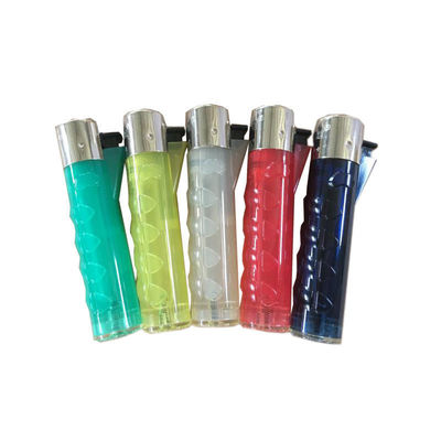 Accendino di pietra di plastica Vendita diretta Accendino di sigarette ricaricabile 7,47*2,24*1,7 cm