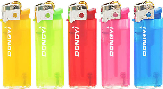 Funzione della sigaretta Lighter slim flint monouso ricaricabile in plastica con stile decorativo