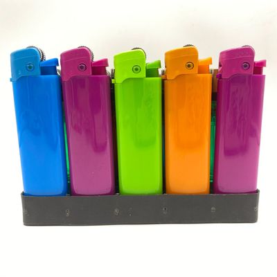 Accendino di pietra ricaricabile monouso di plastica Accendino a gas per sigarette N.W/G.W 17/18 kg