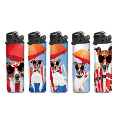 Accendino a rulli monouso a colori personalizzati per accessori di fumo