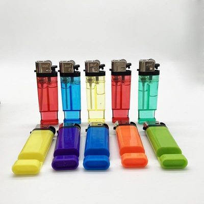 Accendino a ruota di pietra di plastica porta telefono cellulare accendino per sigarette per dispositivi elettronici