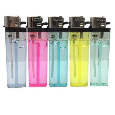 8.0*2.37*1.18CM Cisterna Disposable Gas Lighter di plastica per la personalizzazione e conveniente