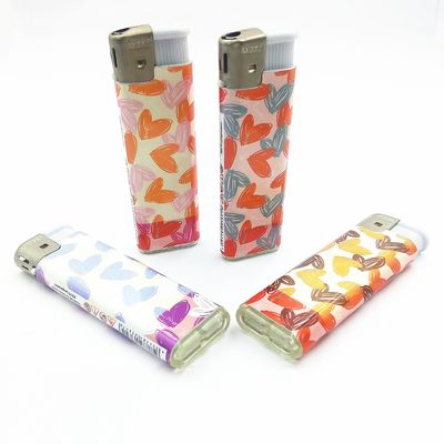 8.0*2.5*1.0cm accendino elettronico monouso per sigarette con logo personalizzato modello NO. DY-057