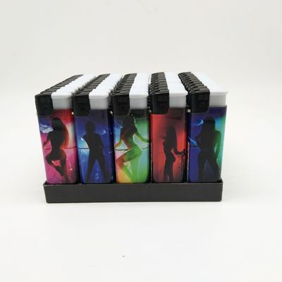 Pubblicità Sigaretta Regalo per il fumo Disposable Lighter Cinque colori 8,0*2,5*1,0cm Facile