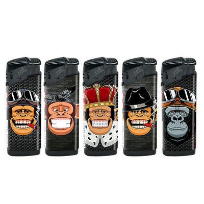 Dy-F011 Modello Monkey ridendo Turbo Flame Heater Accenditore a prova di vento 7,77*2,29*1,25 cm