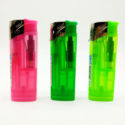 Campioni US 0.01/Piece Personalizzazione ISO9994 Standard Bulk Flame Windproof Lighter