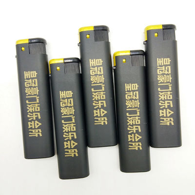 Customization Disposable Butane Gas Plastic Flameless Lighter con caratteristica a prova di vento