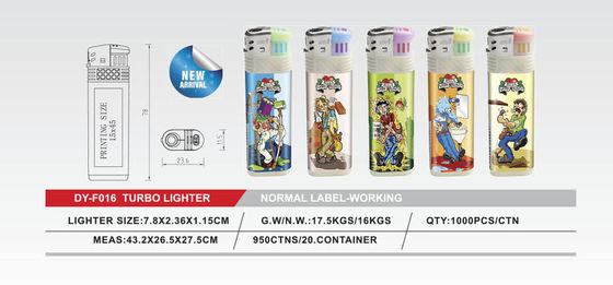 Moderno Custom Windproof Gas lighter personalizzazione per la vostra soddisfazione