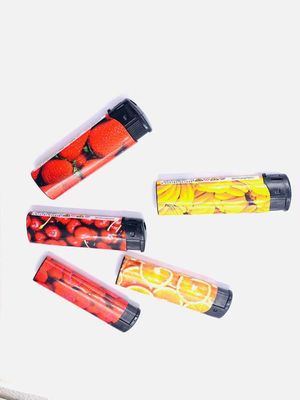 DY-007 Accendino elettronico di plastica ricaricabile con logo del cliente