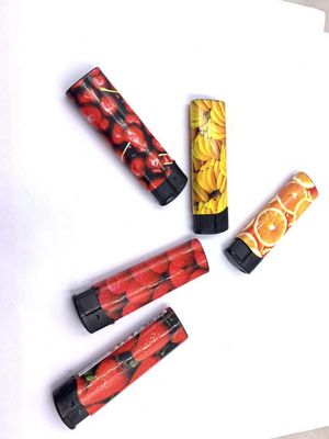 82*24.2*12.3mm Ricaricabile Legatura di zinco di plastica Disposable Electronic Butane Gas Lighter