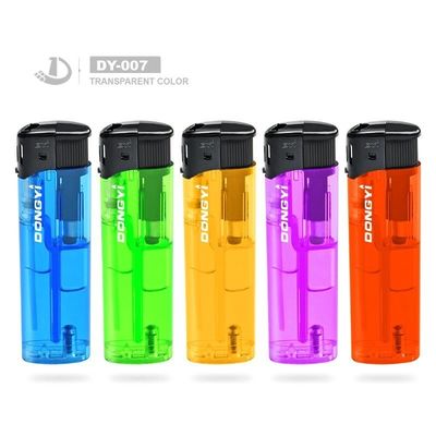 Colore massello Alta vendita minimista accendino di sigarette Modello di plastica NO. DY-007