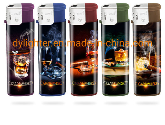 Logo personalizzato Accenditori a cinque colori con personalizzazione e personalizzazione