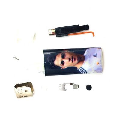 Accendino a gas elettrico monouso in plastica Dy-818 Mini tipo per la distribuzione di sigarette