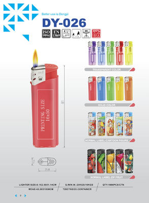 EUR Standard e EUR Style Classic Fashion Electric Gas Lighter DY 026 ricaricabile