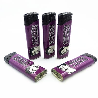 Accendino a gas Dy-026 con certificazione EUR Standard ISO9994 81.1*24.5*11.5mm