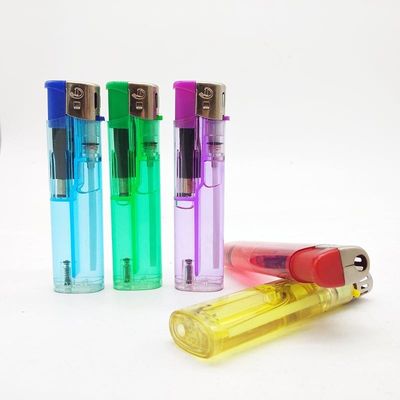 Lighter elettronico di plastica ricaricabile/valvola di alluminio per il mercato indiano Modello NO. DY-062