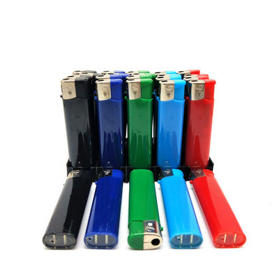 Lighter elettronico di plastica ricaricabile/valvola di alluminio per il mercato indiano Modello NO. DY-062