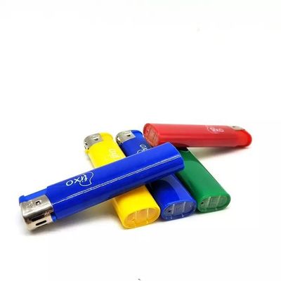 N.W/G.W 18/19kgs Slim Lighter Jet Flame per sigarette in pelle Riempitibile Dispositivo