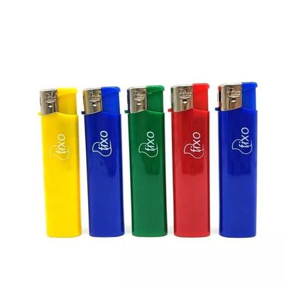 Accendino elettronico a gas personalizzato da 80*23.7*11.18mm con calce e gas ricaricabile