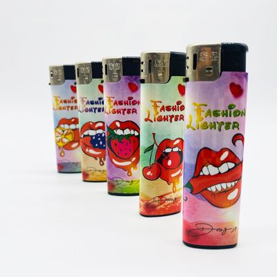 Accendino a gas con involucro in PVC personalizzato per bisogni ricaricabili e usa e getta