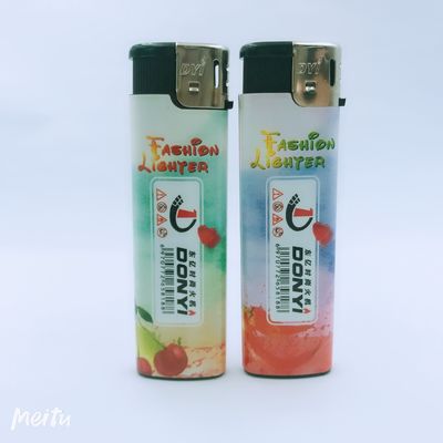 Accendino a gas con involucro in PVC personalizzato per bisogni ricaricabili e usa e getta