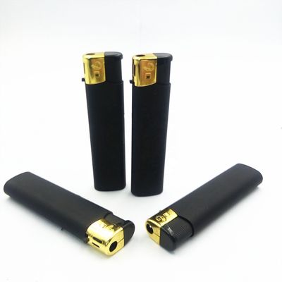 Accendino di sigaretta di plastica ricaricabile con torcia elettrica 8.1*2.03*1.16CM