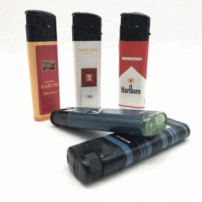 8.17*2.4*1.14 CM Torcia Involto Adesivo elettrico accendino usa e getta per regalo di souvenir